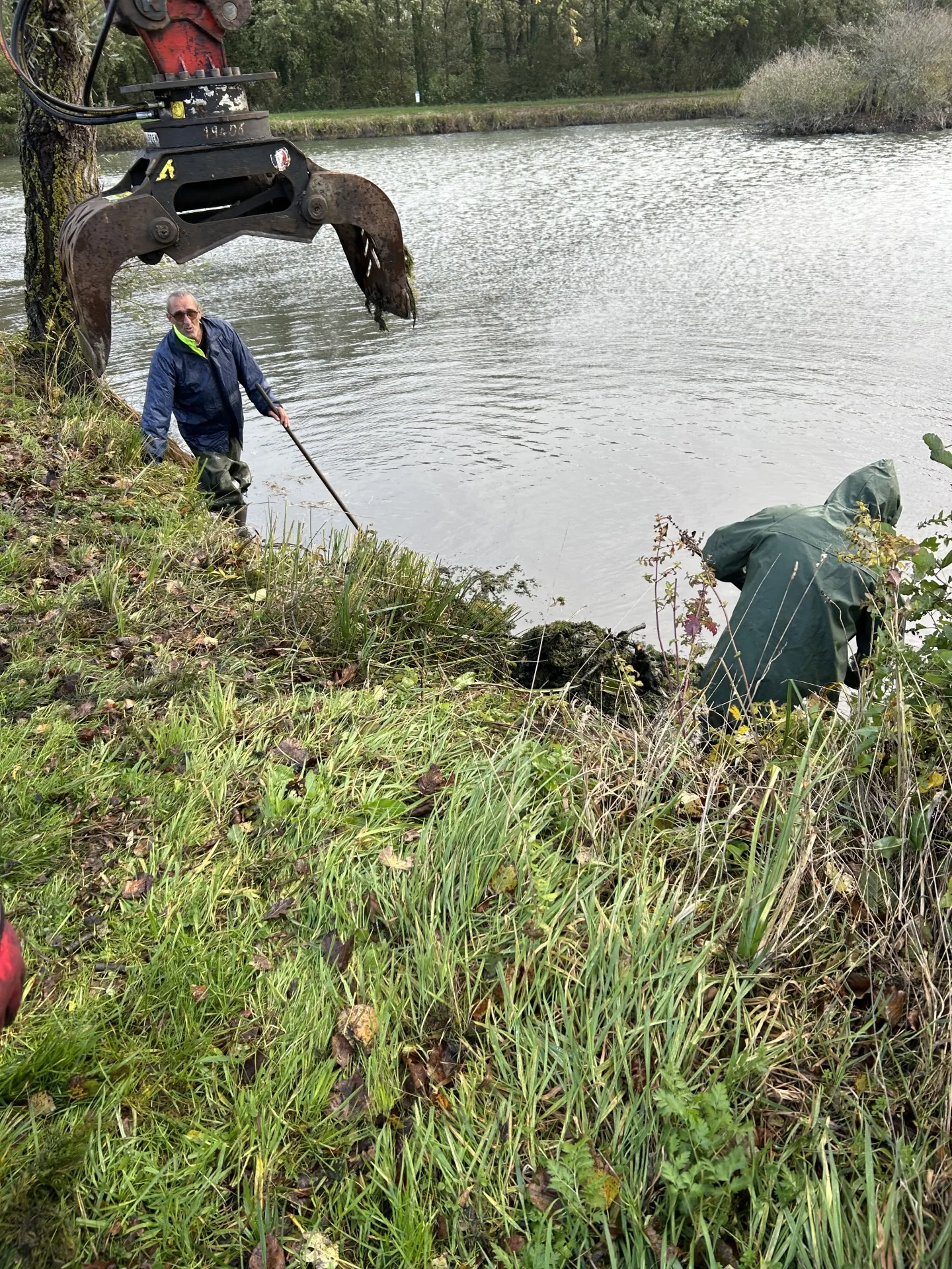 Nettoyage Plan d'eau