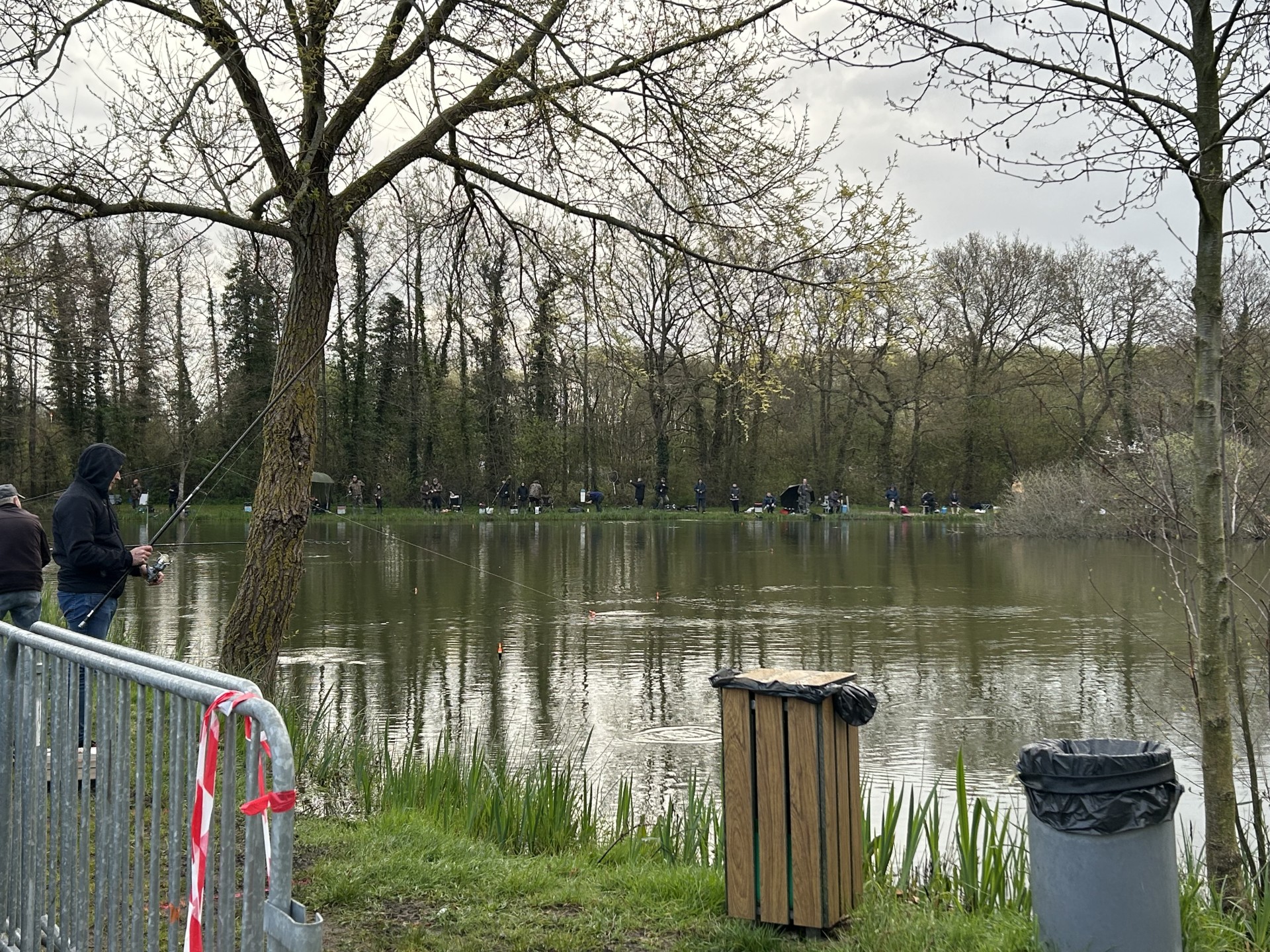 Les pêcheurs étaient au rendez vous